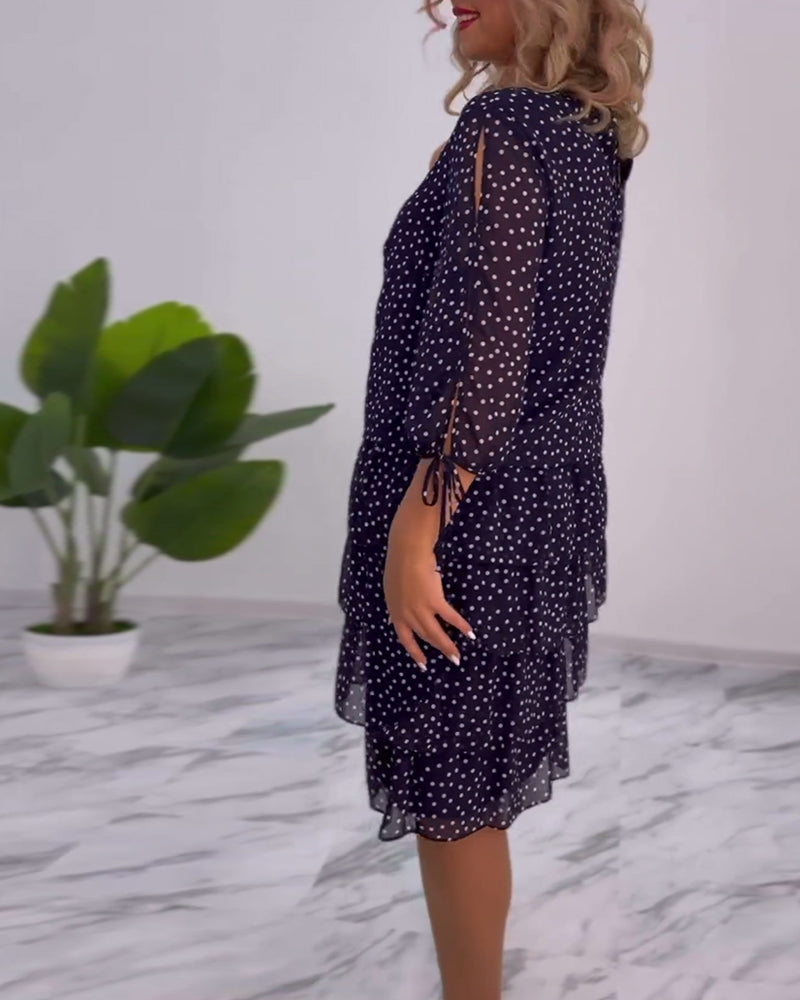 Karly - Rochie elegantă de toamnă