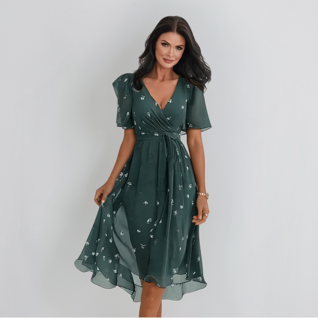 Lenka | Rochie elegantă cu decolteu în V