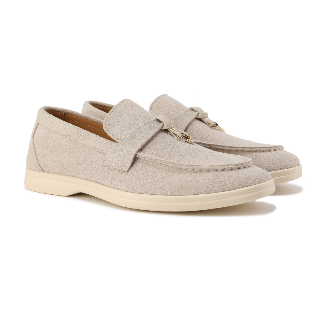 Lunira București™ | Mocasiini din piele nubuck fină Old Money