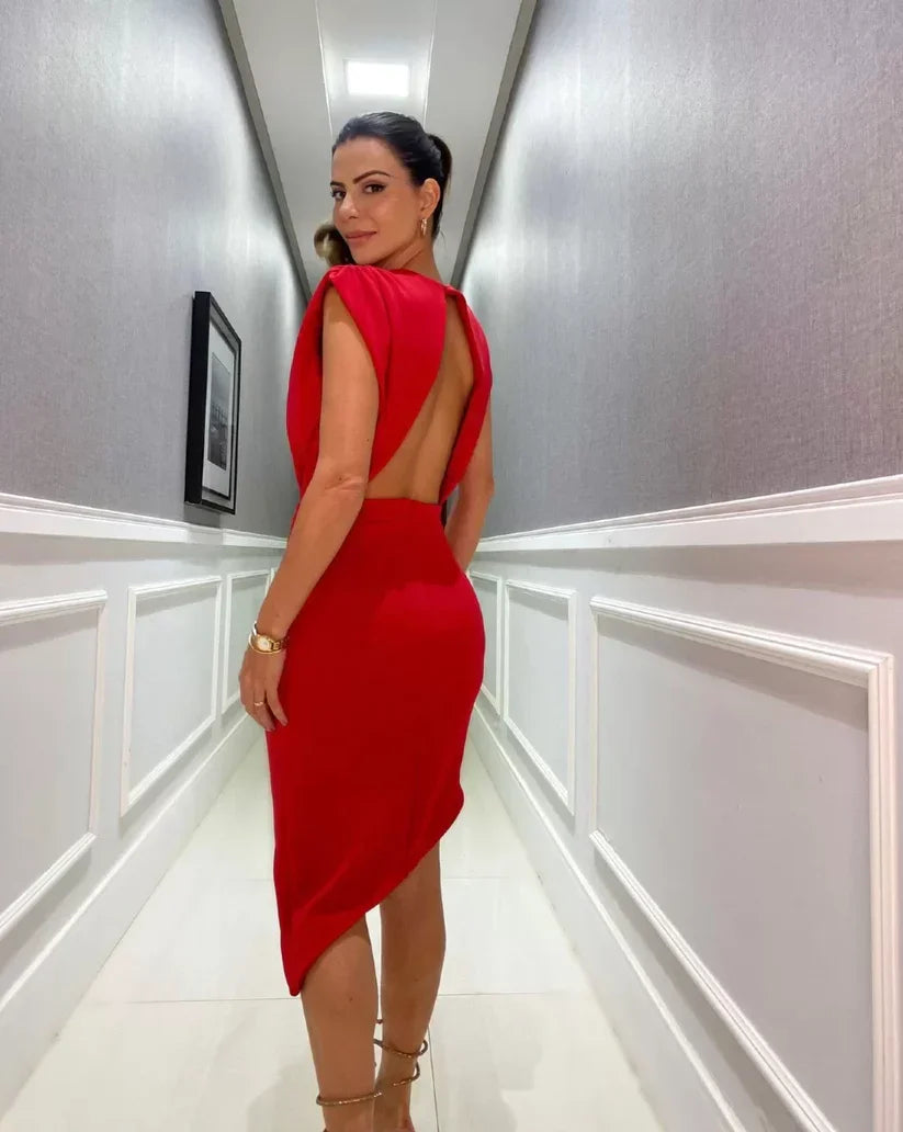 Carla – Rochie Eleganță fluidă și modernă