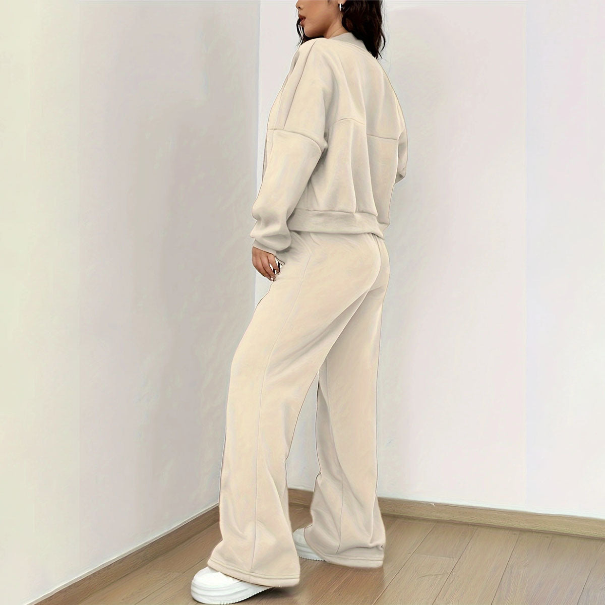 Lunira București™ | Vestă și Pantaloni Largi