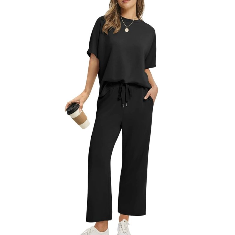 Marjorie – Set de relaxare cu top și pantaloni