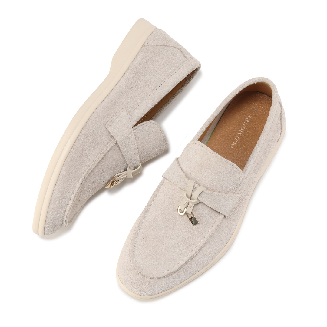 Lunira București™ | Mocasiini din piele nubuck fină Old Money