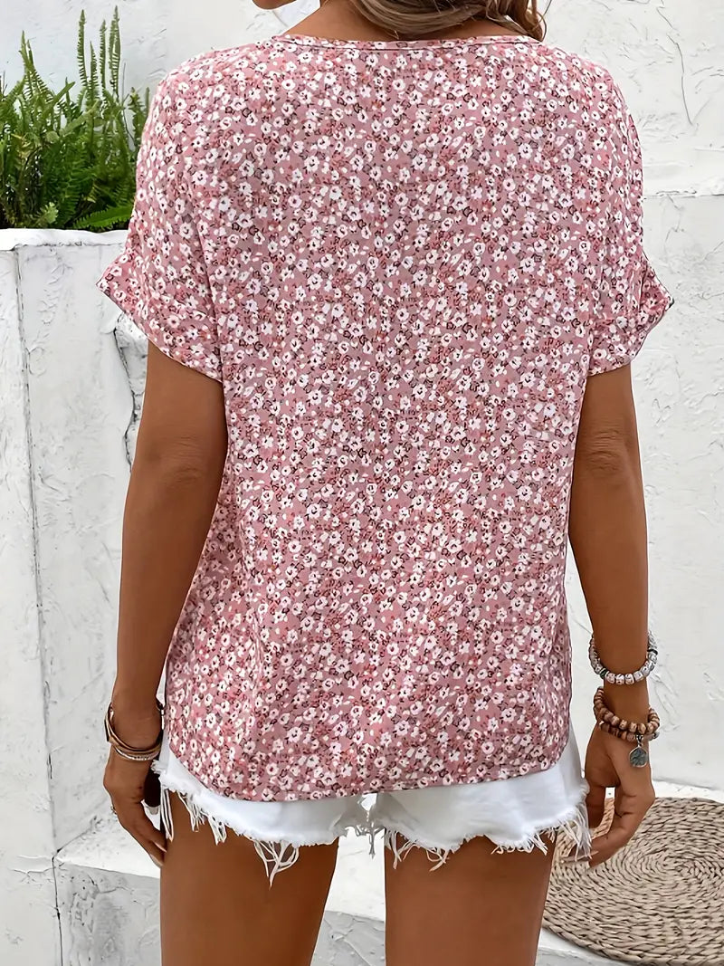 Verna | Bluză elegantă cu imprimeu floral