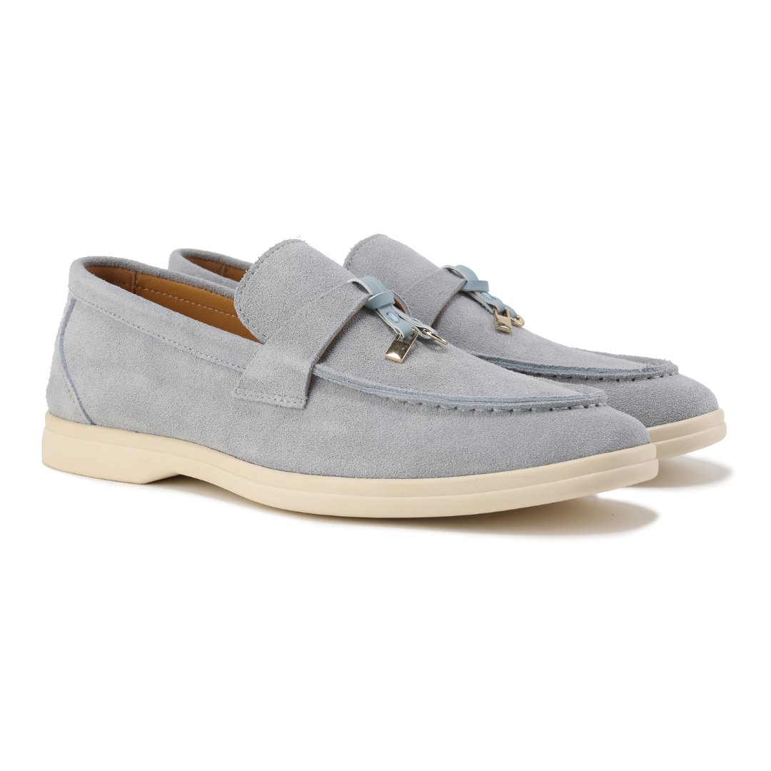 Lunira București™ | Mocasiini din piele nubuck fină Old Money