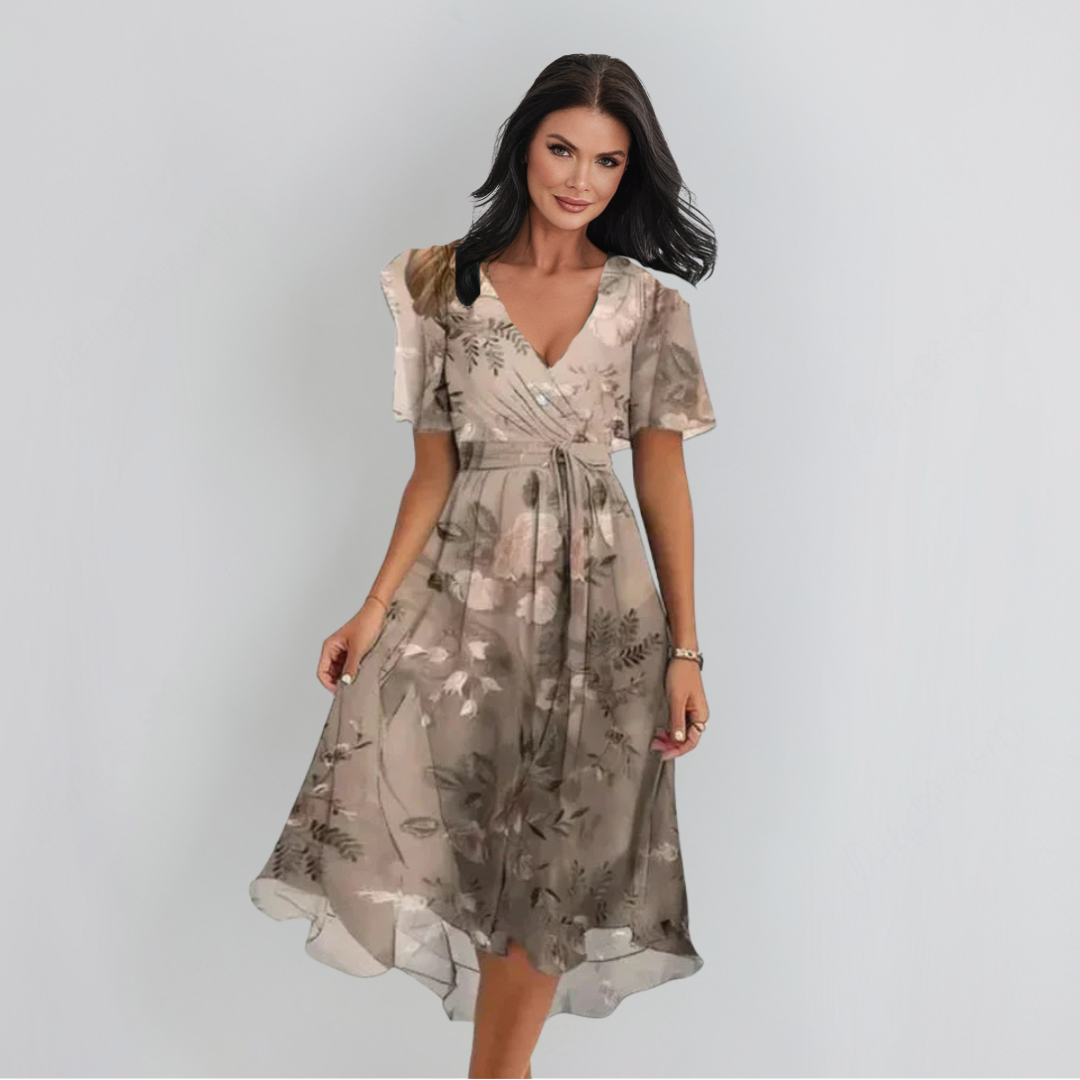 Lenka | Rochie elegantă cu decolteu în V