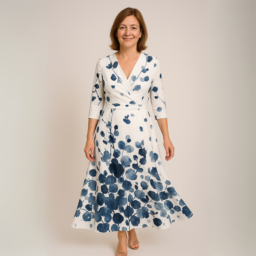 Emily - Rochie de lux cu flori