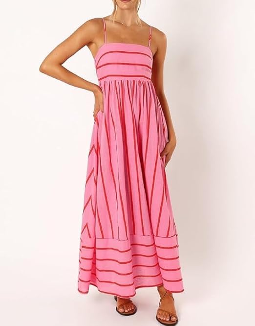 Rosa – Rochie lungă Sunset Vibes