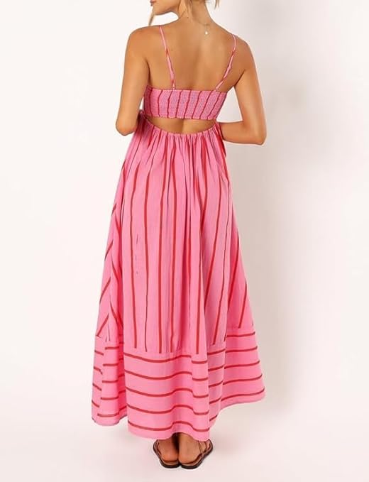 Rosa – Rochie lungă Sunset Vibes
