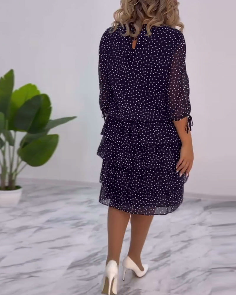 Karly - Rochie elegantă de toamnă