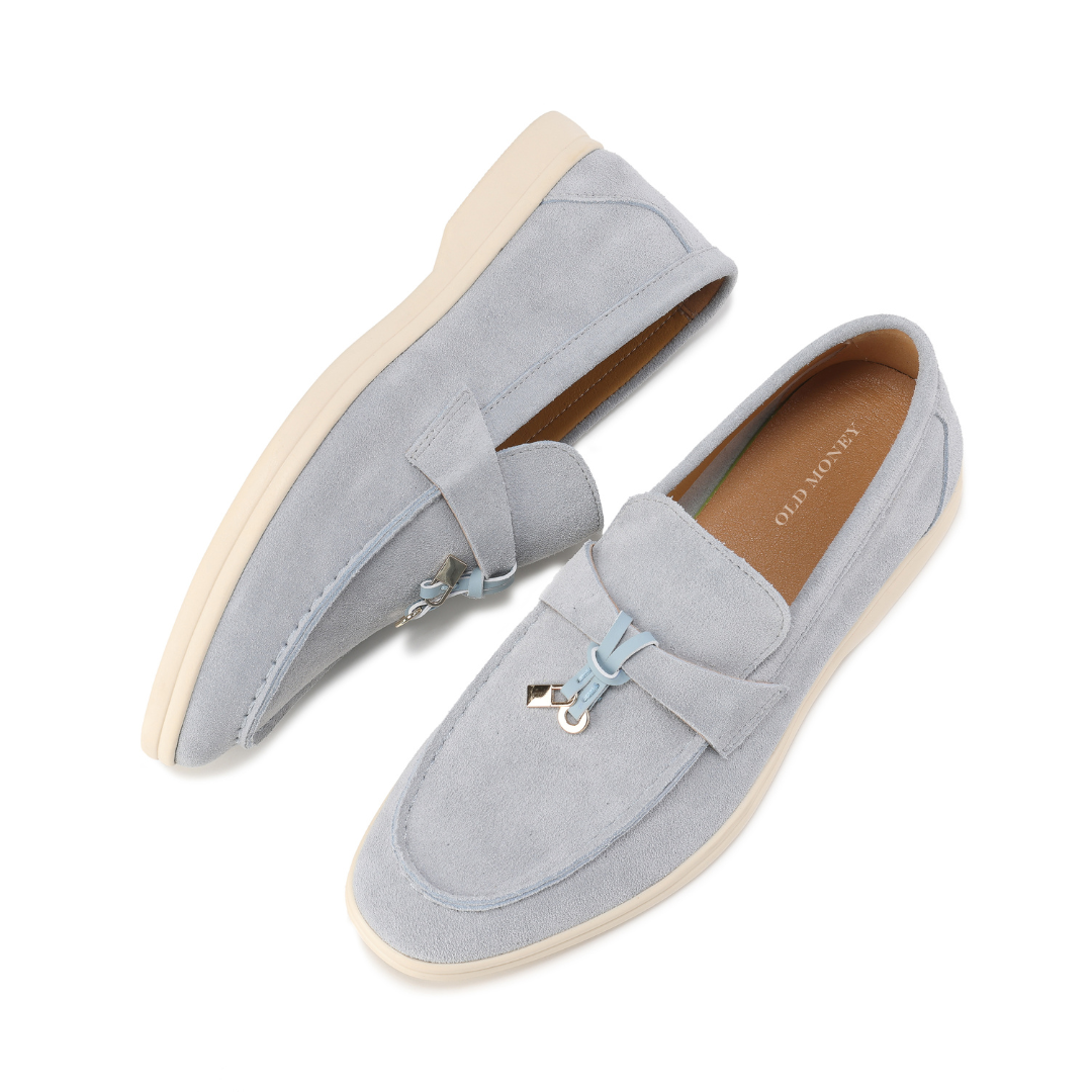 Lunira București™ | Mocasiini din piele nubuck fină Old Money
