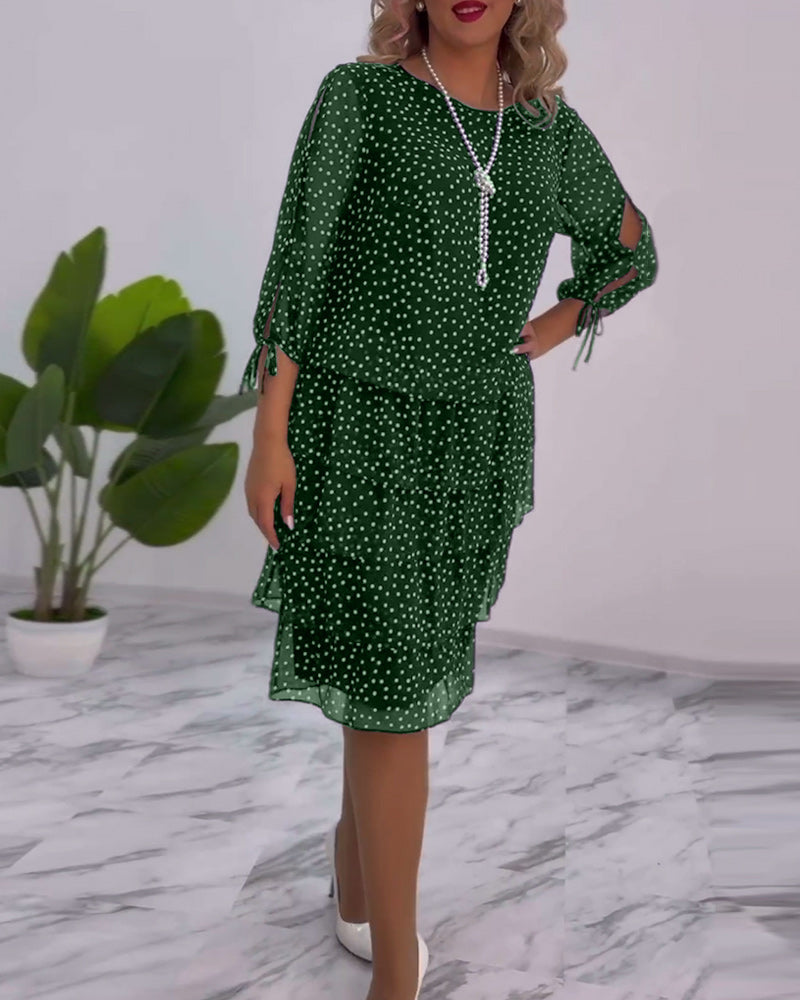 Karly - Rochie elegantă de toamnă