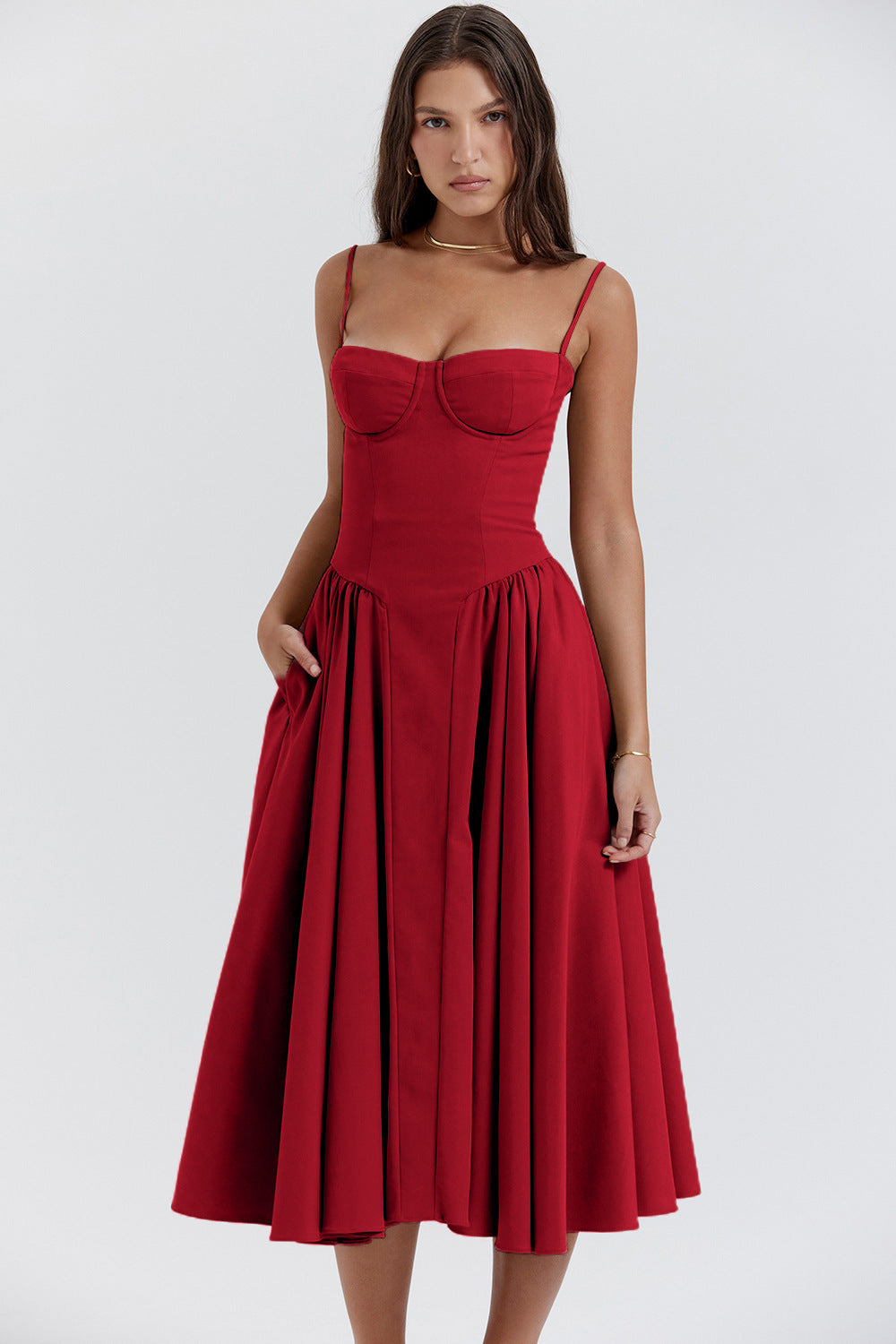 Kiki – Rochie midi retro
