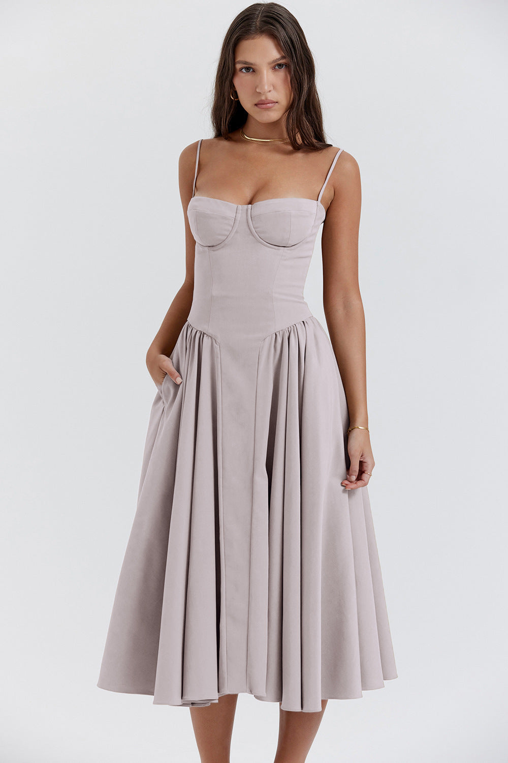 Kiki – Rochie midi retro