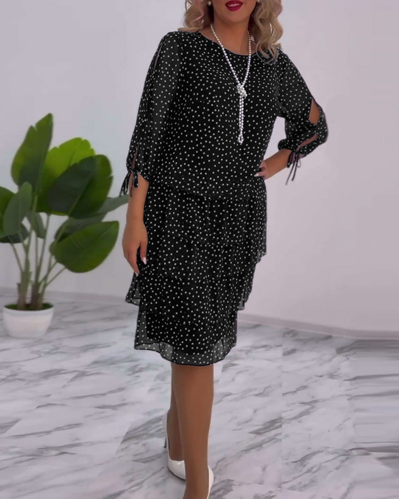Karly - Rochie elegantă de toamnă