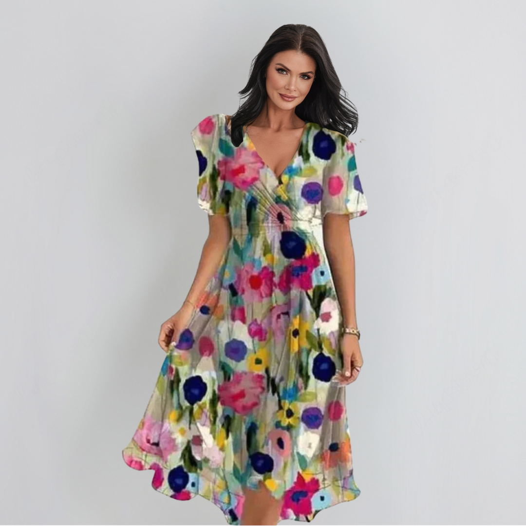 Lenka | Rochie elegantă cu decolteu în V