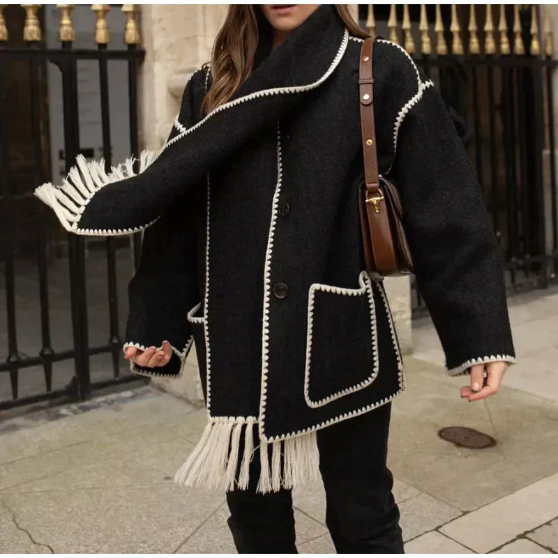 Lunira București™ | Mantou Chic Malika