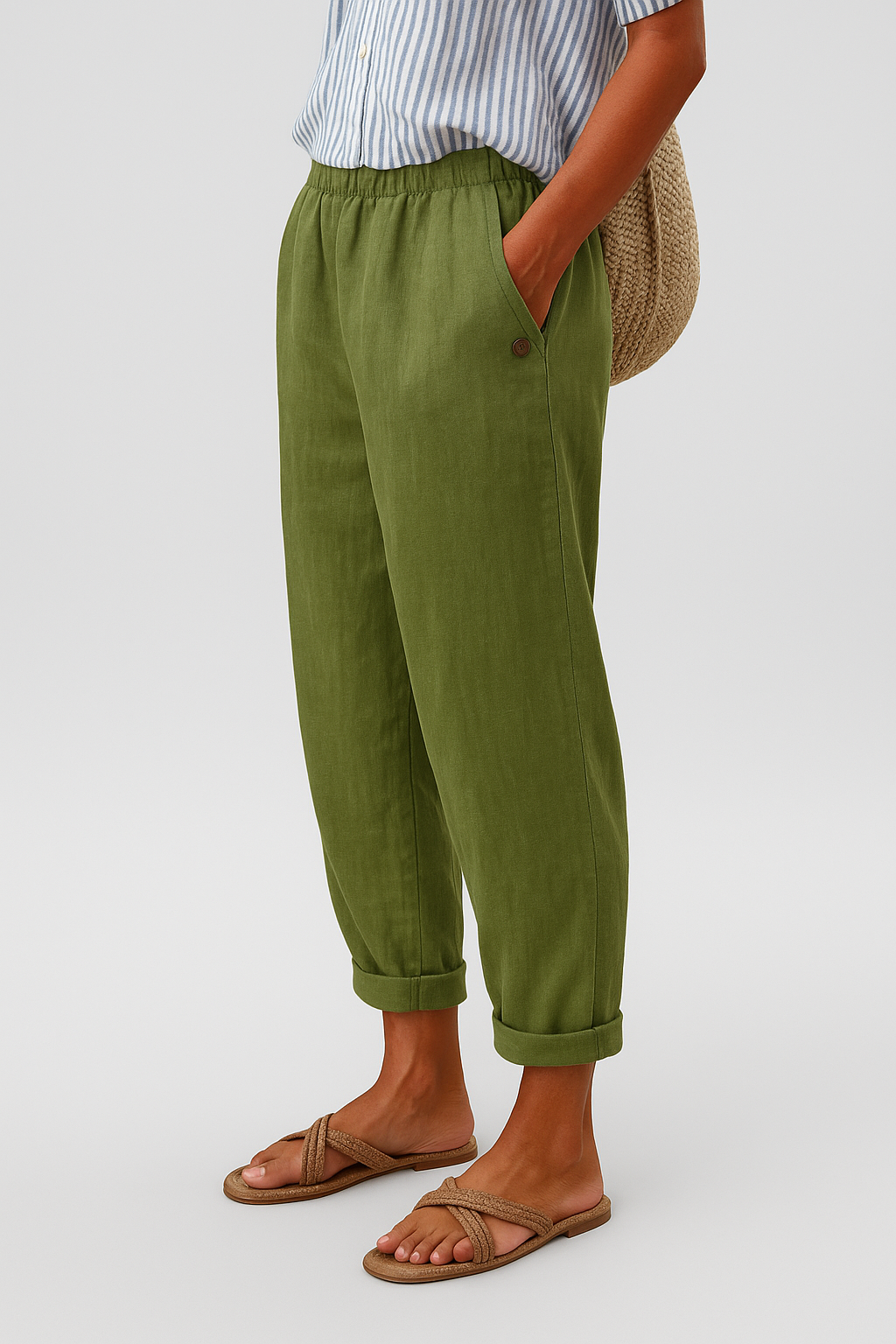 Isabele – Pantaloni eleganți cu buzunare laterale