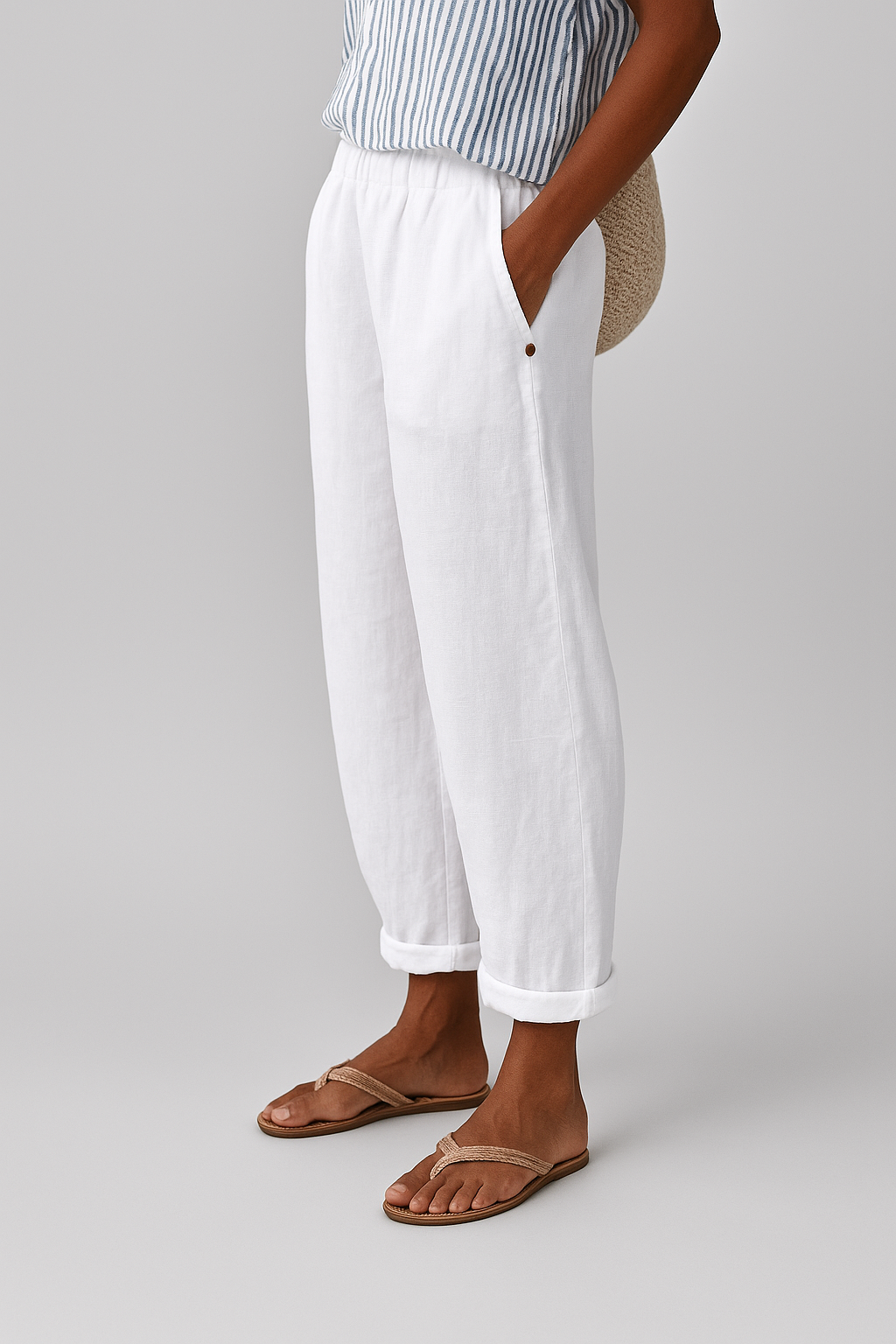 Isabele – Pantaloni eleganți cu buzunare laterale
