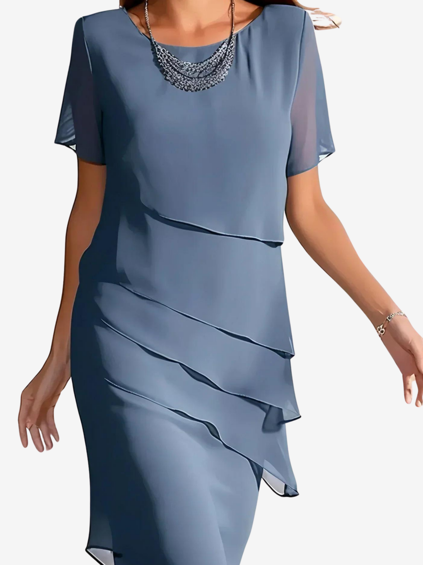 Lena | Rochie elegantă cu volane