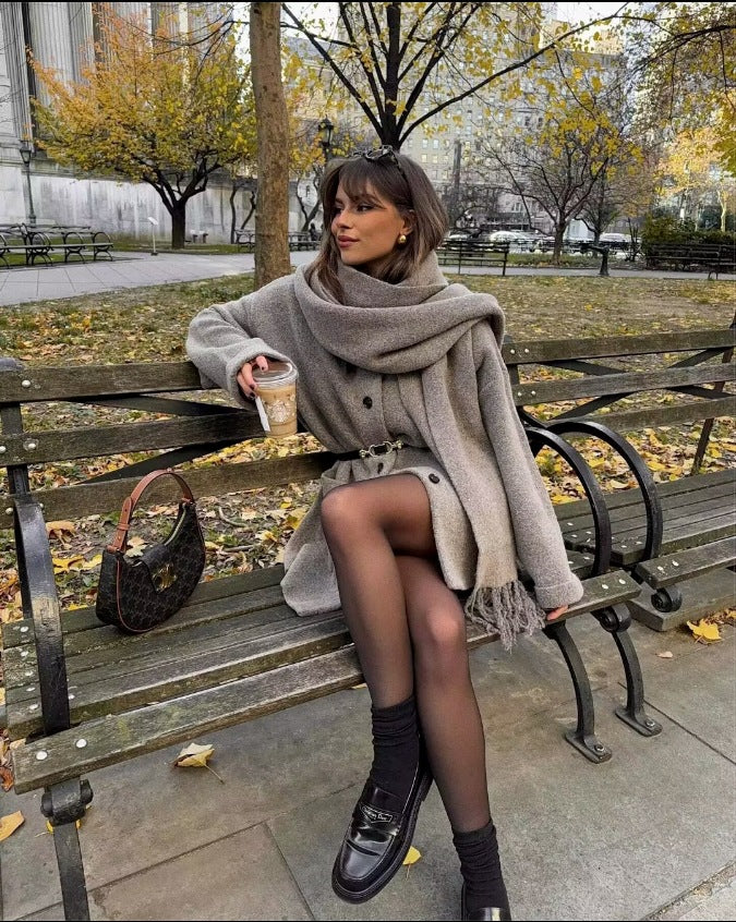 Lunira București™ | Mantou Chic Alina