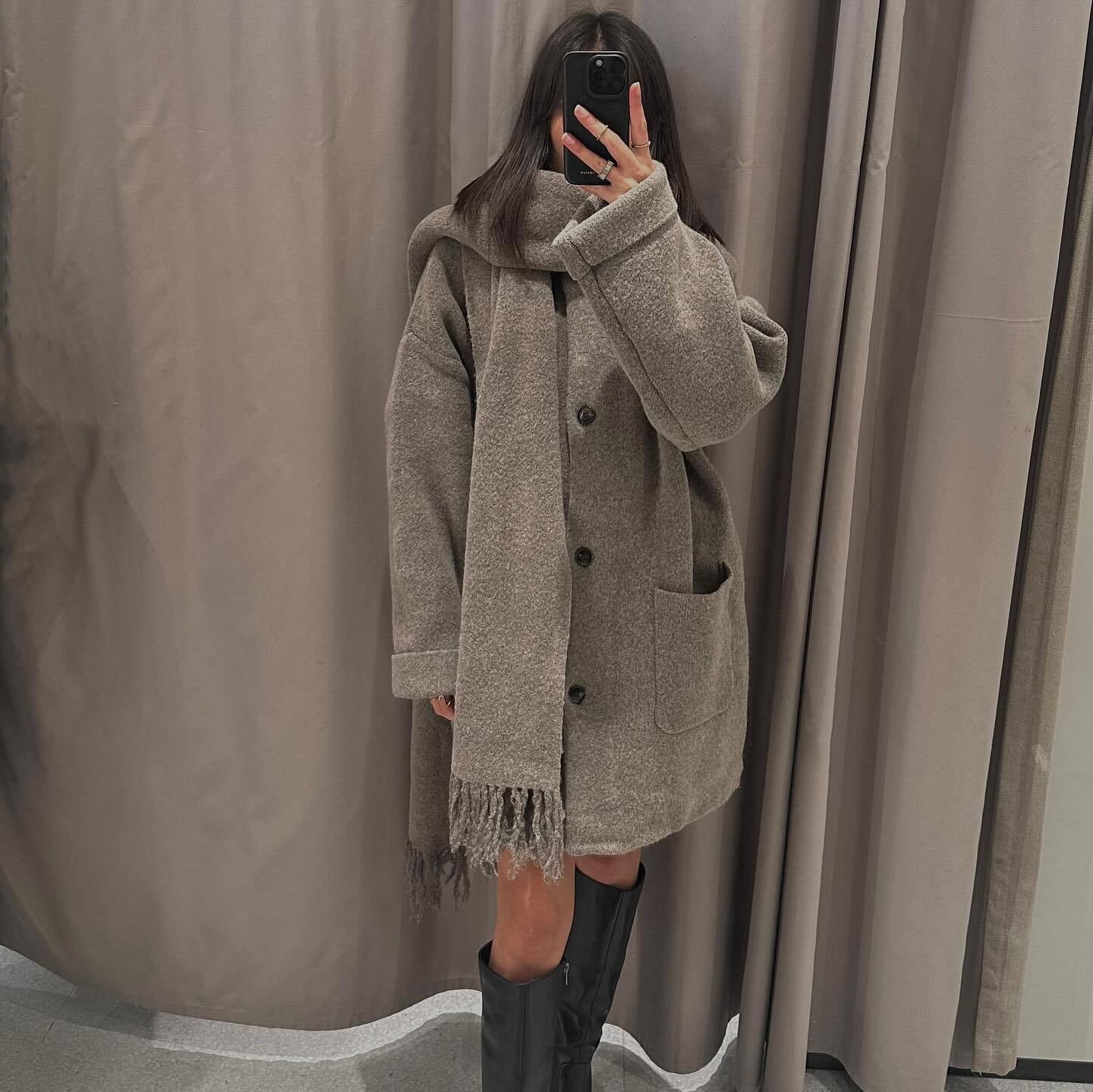 Lunira București™ | Mantou Chic Alina