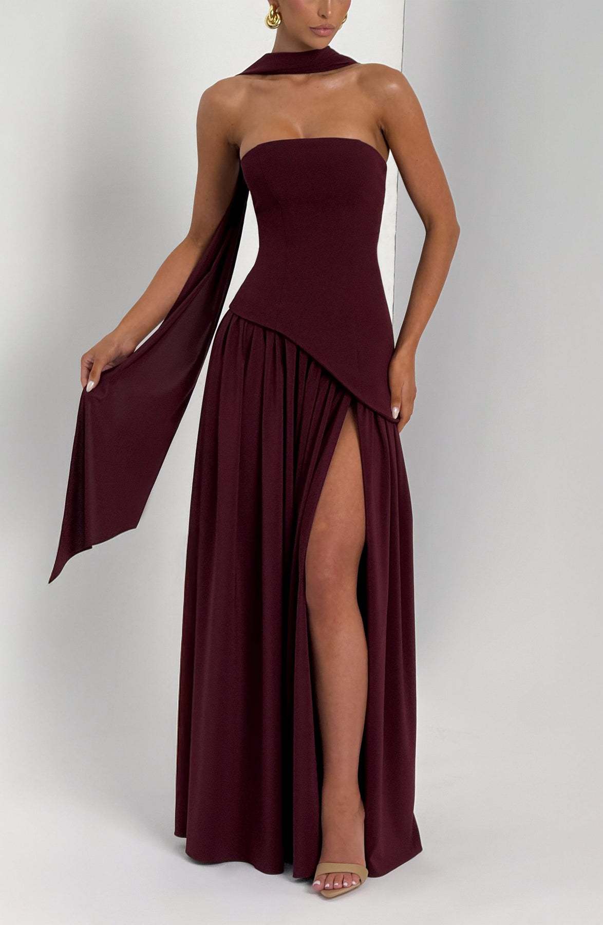 Oliwia - Rochie Lungă Elegantă și Fluidă