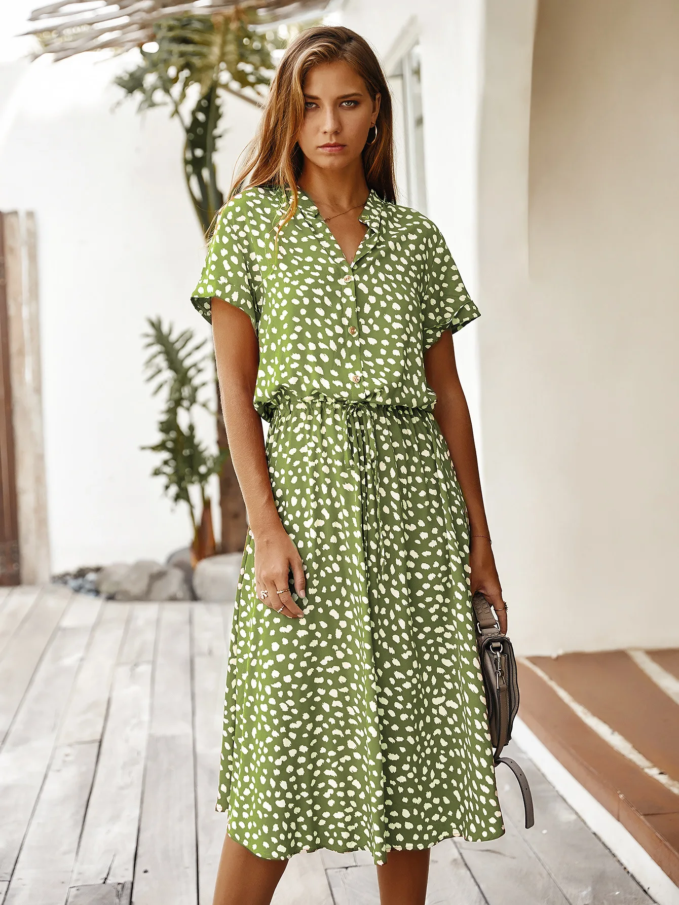 Marianne - Rochie de vară stil cămașă