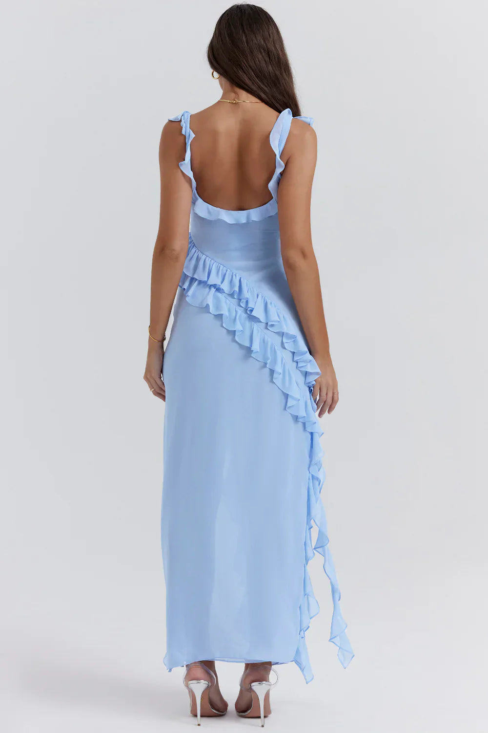 Dyane - Rochie maxi elegantă cu fante