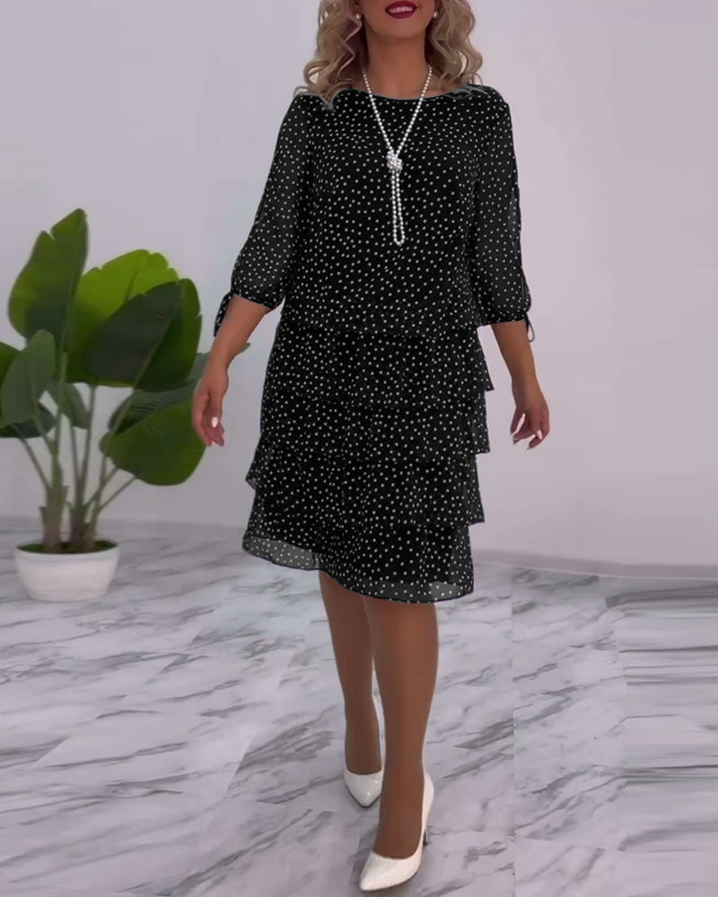 Karly - Rochie elegantă de toamnă