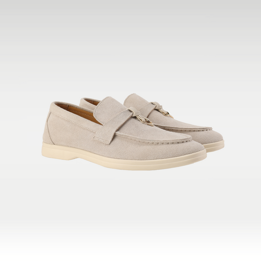 Lunira București™ | Mocasiini din piele nubuck fină Old Money