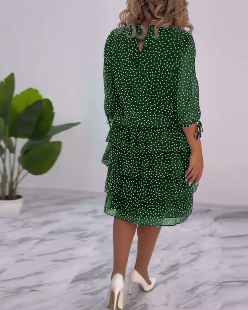 Karly - Rochie elegantă de toamnă