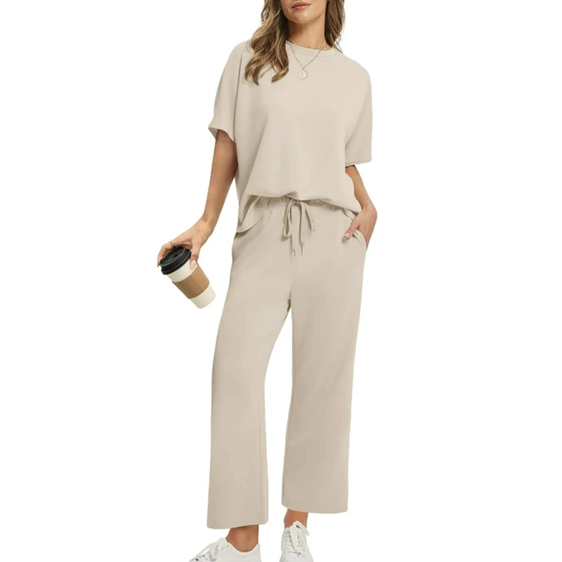 Marjorie – Set de relaxare cu top și pantaloni