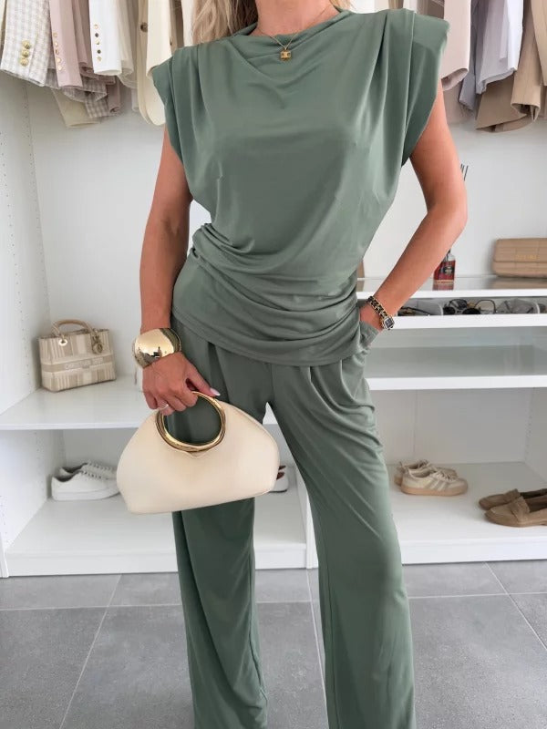 Noelle – Bluză și pantaloni