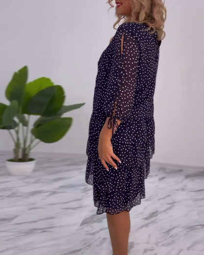 Karly - Rochie elegantă de toamnă