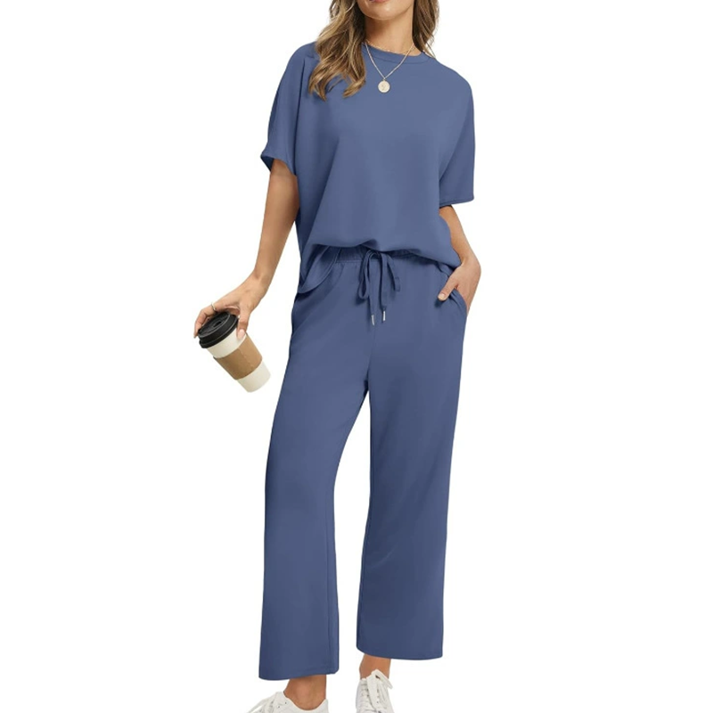 Marjorie – Set de relaxare cu top și pantaloni