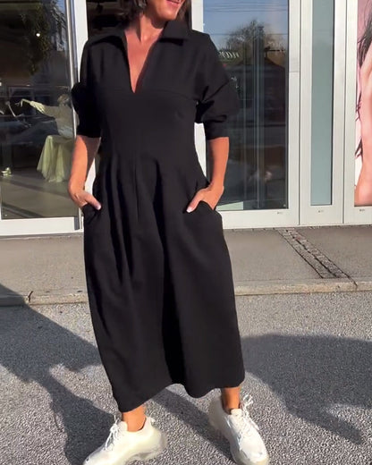 Karolin – Rochie lungă confortabilă