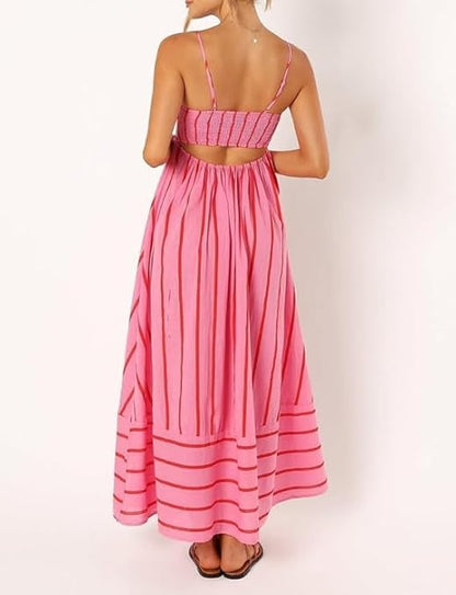 Rosa – Rochie lungă Sunset Vibes