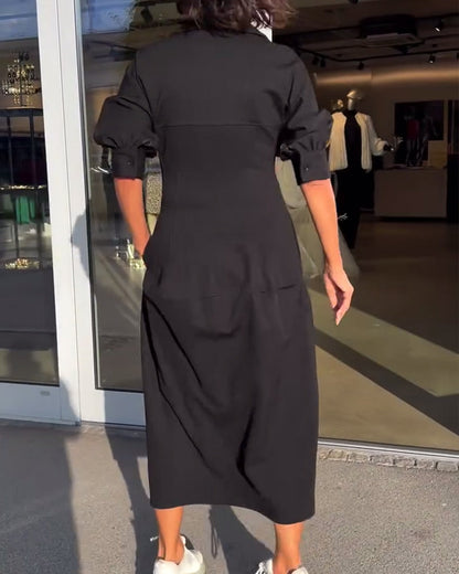 Karolin – Rochie lungă confortabilă