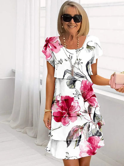 Venus | Rochie cu cascada de plante