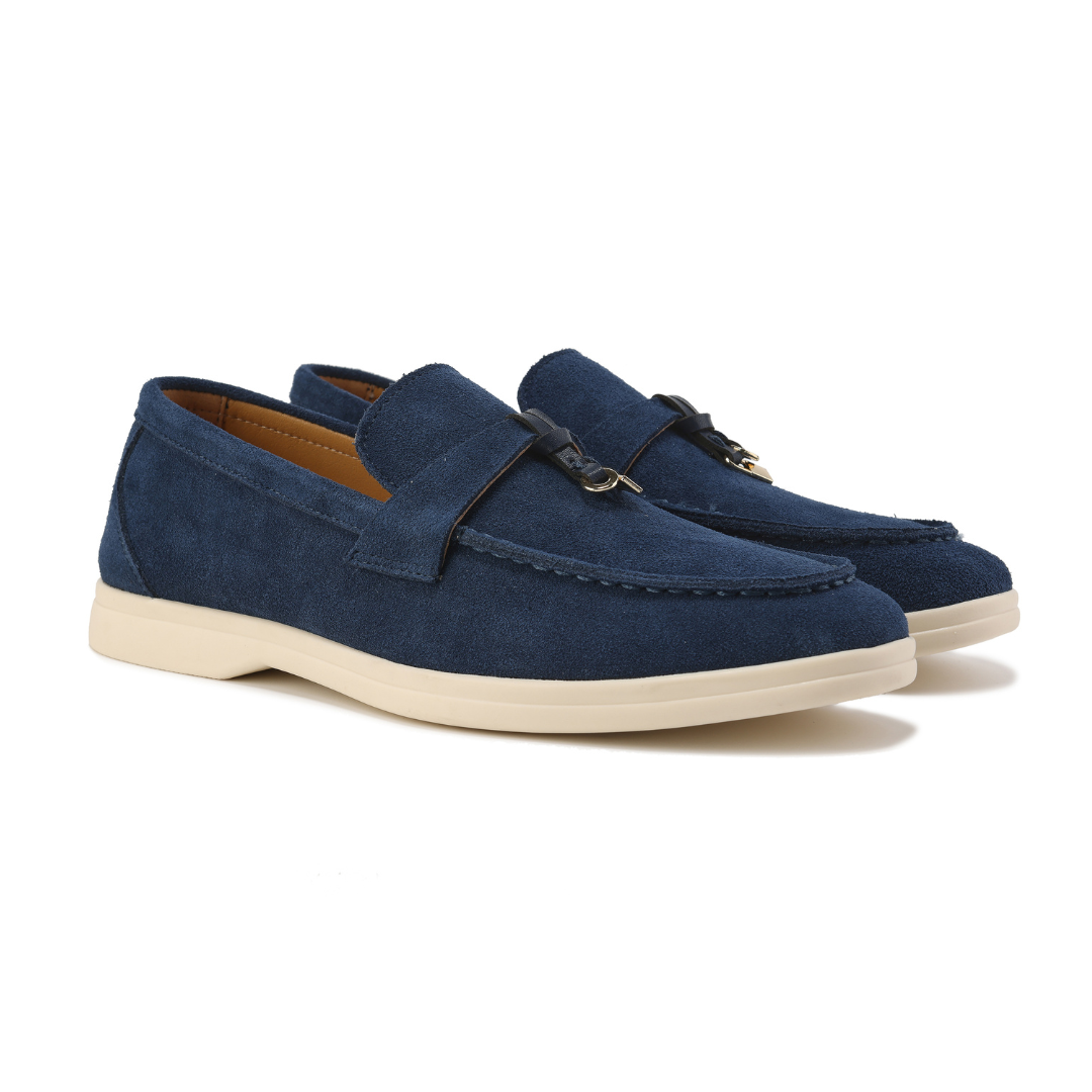Lunira București™ | Mocasiini din piele nubuck fină Old Money
