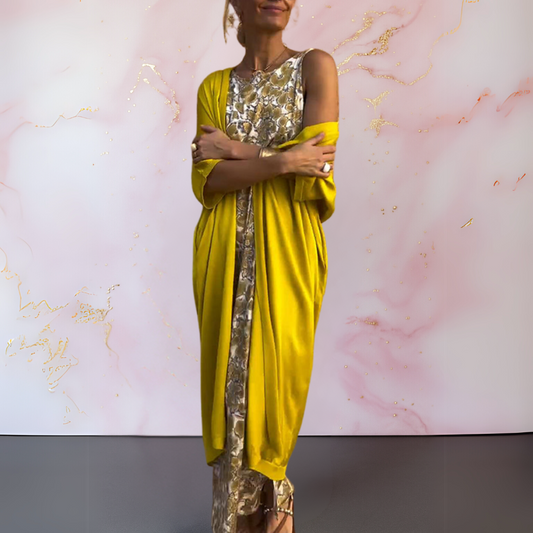 Simone™ | Rochie elegantă cu pulover