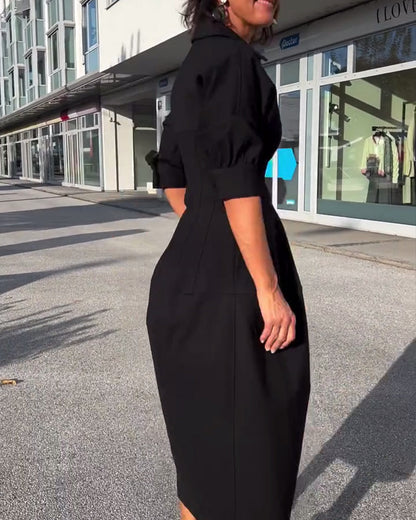 Karolin – Rochie lungă confortabilă