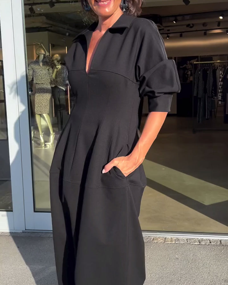 Karolin – Rochie lungă confortabilă