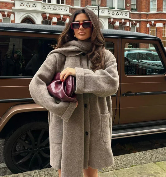 Lunira București™ | Mantou Chic Alina