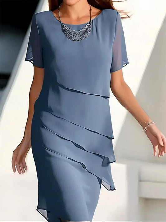 Lena | Rochie elegantă cu volane
