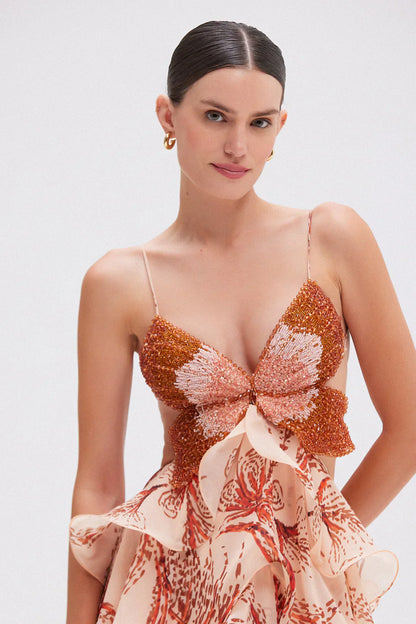 Nahia - Rochie cu Volane