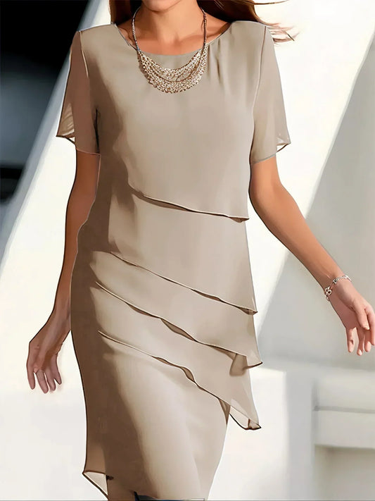 Lena | Rochie elegantă cu volane