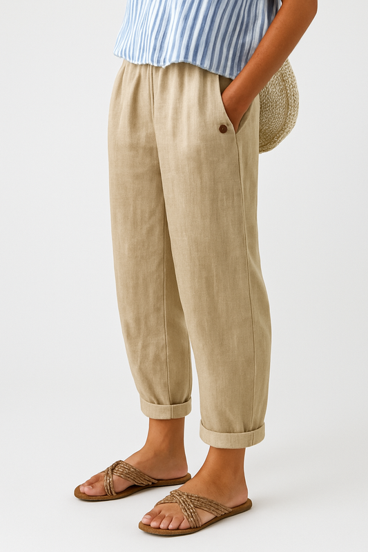 Isabele – Pantaloni eleganți cu buzunare laterale