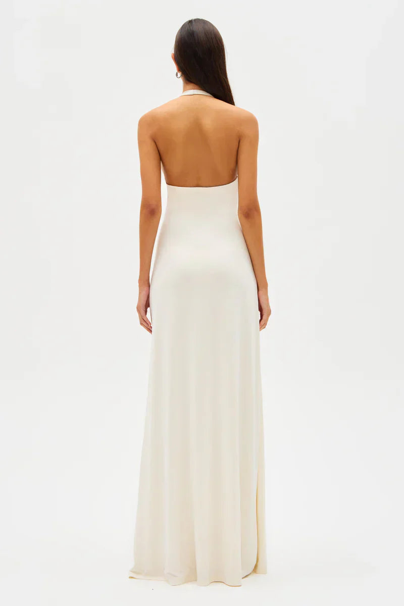 Althea – Rochie Lungă din Cupro